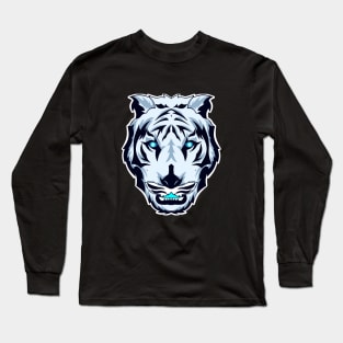 Tiger Face Art Long Sleeve T-Shirt